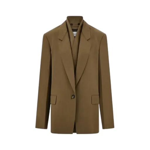 Notched-Lapel Blazer