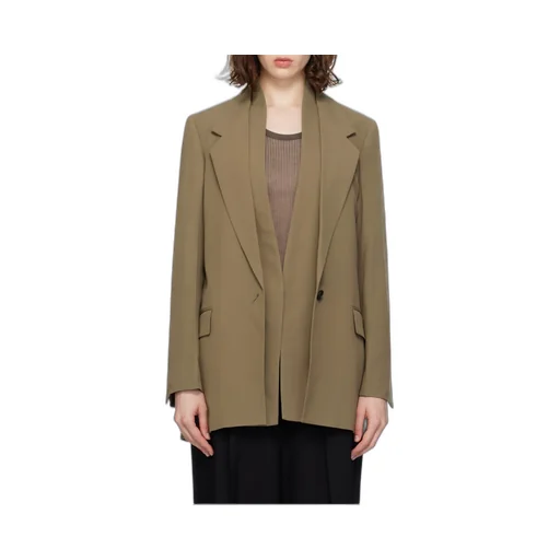 Notched-Lapel Blazer