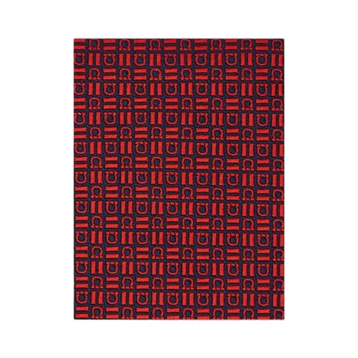 Gancini Motif Jacquard Tie