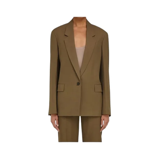 Notched-Lapel Blazer