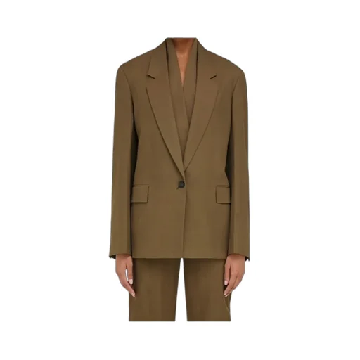 Notched-Lapel Blazer