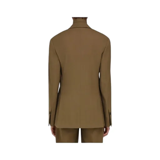 Notched-Lapel Blazer
