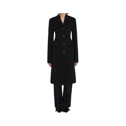 Fitted Single Breasted Coat
