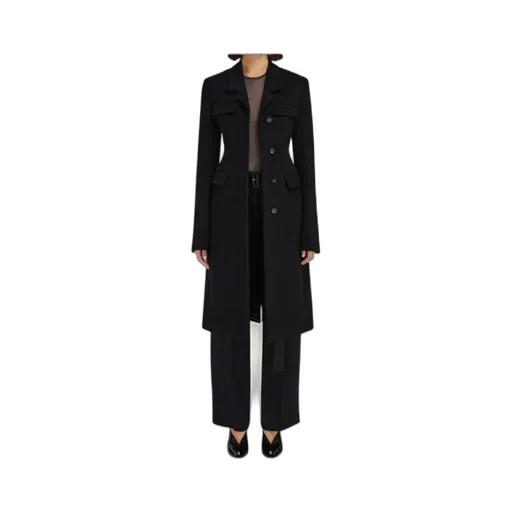 Fitted Single Breasted Coat