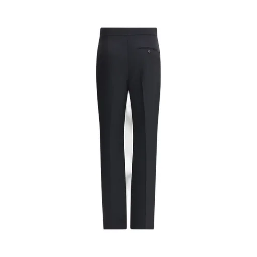 Straight-Leg Tailored Pants