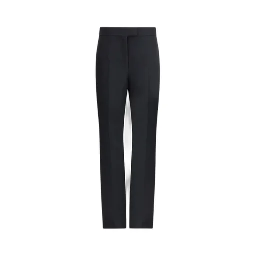 Straight-Leg Tailored Pants