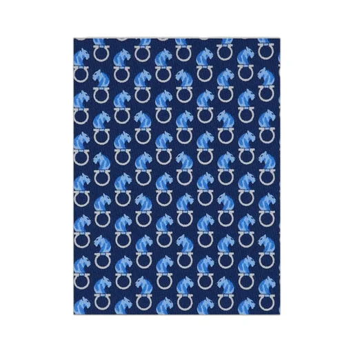 Feline Print Silk Tie