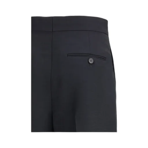 Straight-Leg Tailored Pants
