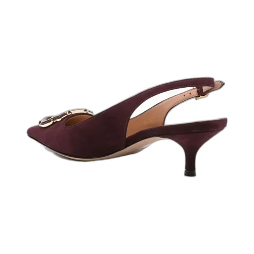 50Mm Suede Slingbacks