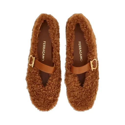 Shearling Ballet Flat