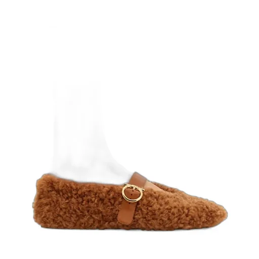 Shearling Ballet Flat