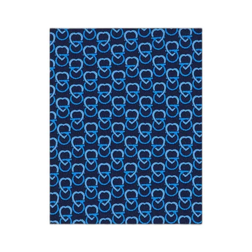 Hearts Print Silk Tie