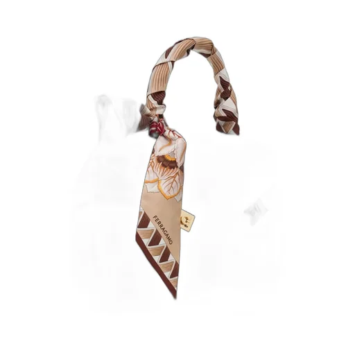 Floral-Print Silk Scarf
