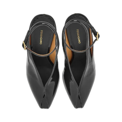 Wedge-Heeled Platform Sandals