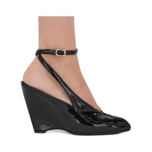 Wedge-Heeled Platform Sandals