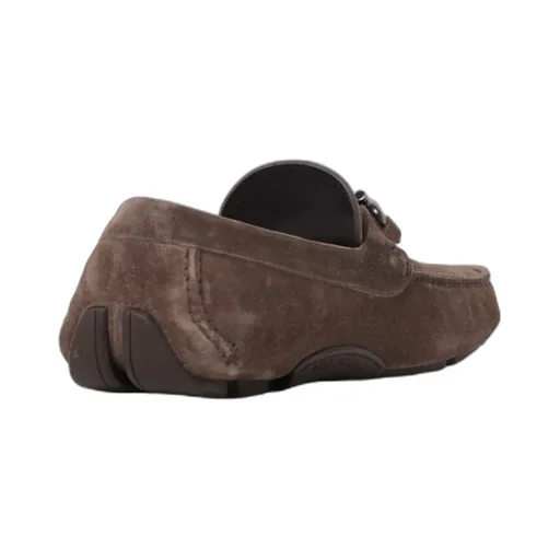 Gancini-Plaque Loafers