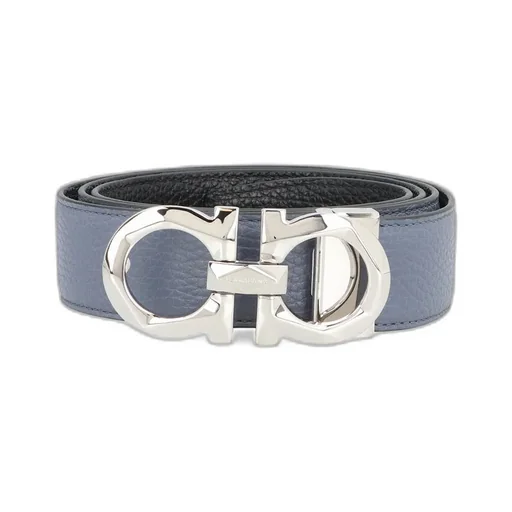 Reversible Gancini Buckle Belt