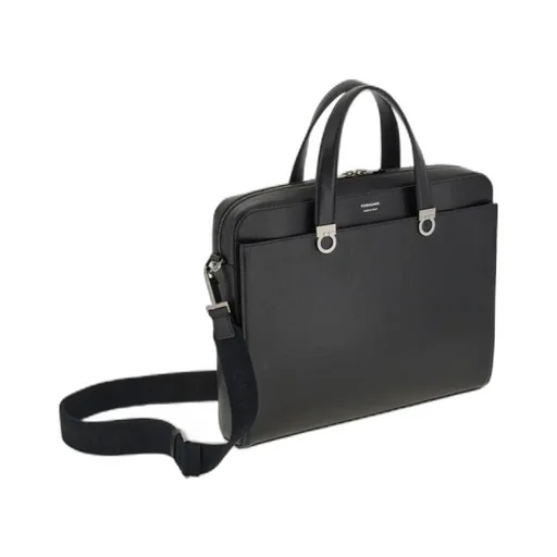 Gancini Top Handle Briefcase