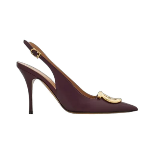 Maxi Gancini Slingback Pump