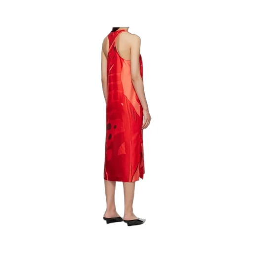 Fish Print Maxi Dress