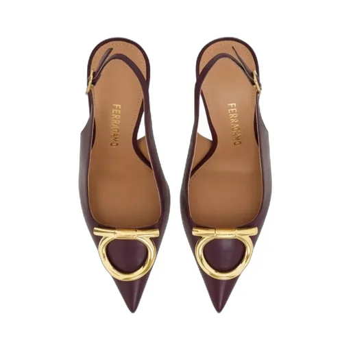 Maxi Gancini Slingback Pump