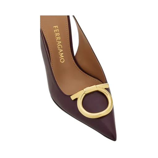 Maxi Gancini Slingback Pump