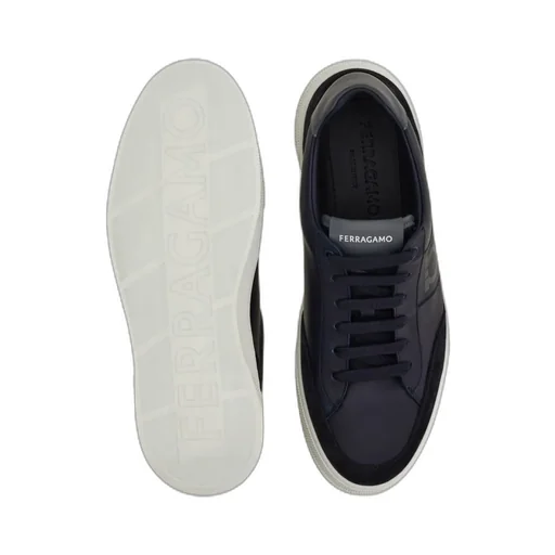 Gancini Logo Low-Top Sneakers