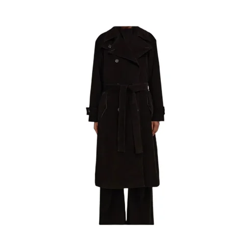 Corduroy Trench Coat
