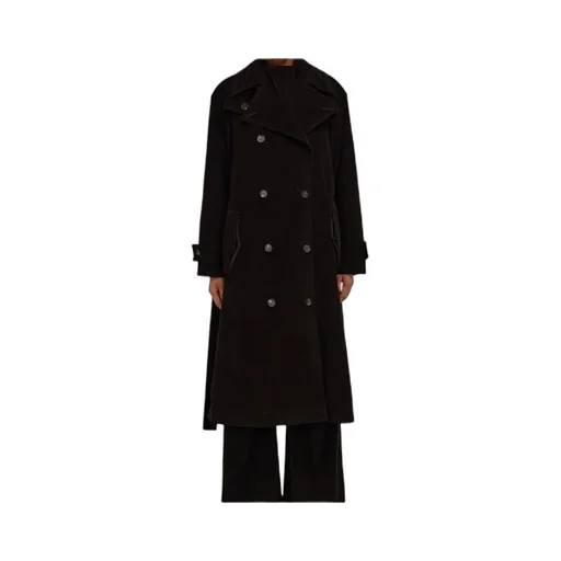 Corduroy Trench Coat