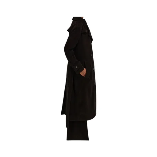 Corduroy Trench Coat