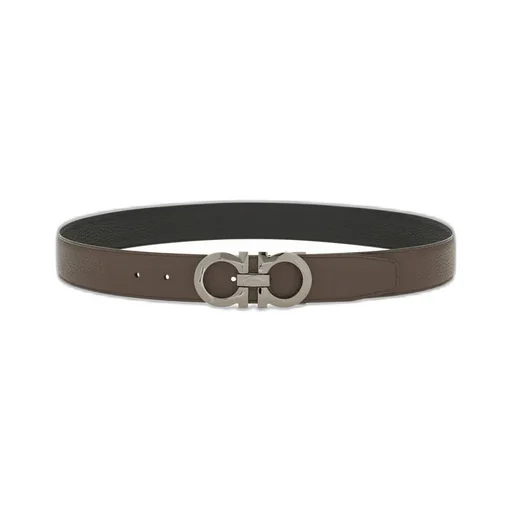 Reversible And Adjustable Gancini Belt