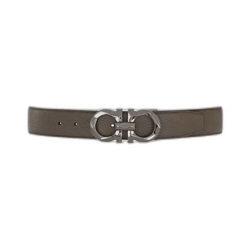 Reversible And Adjustable Gancini Belt