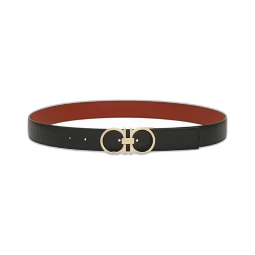 Reversible And Adjustable Gancini Belt