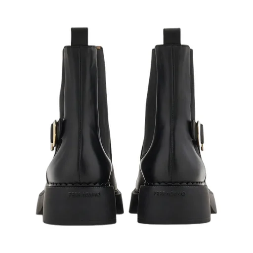 Gancini Buckle Chelsea Boot
