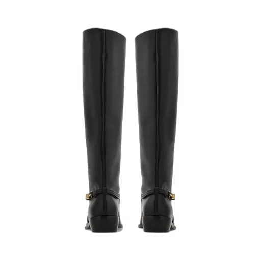 F Buckle Knee Boot