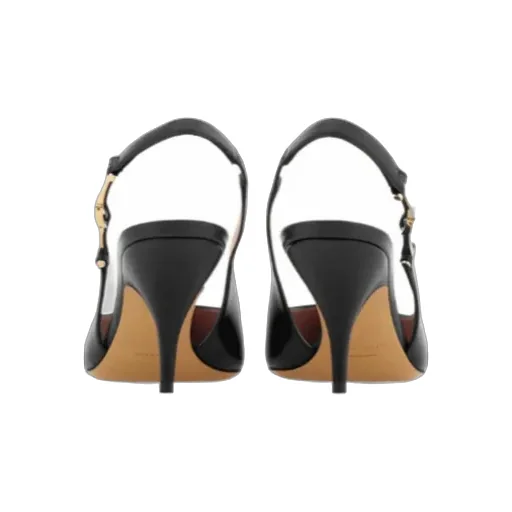 F Buckle Slingback Pump