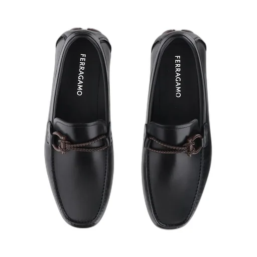 Gancini Ornament Driver Shoes