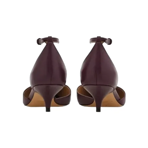 F Buckle T-Strap Pump