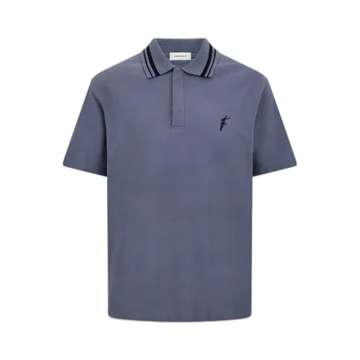Polo Shirt With Embroidered F Detail