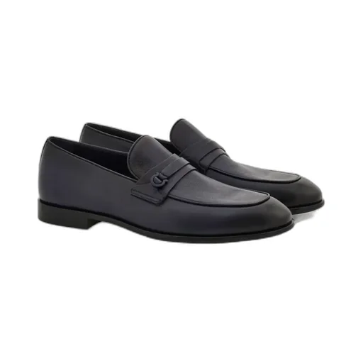 Loafer With Gancini Ornament