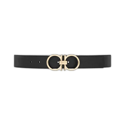 Reversible And Adjustable Gancini Belt