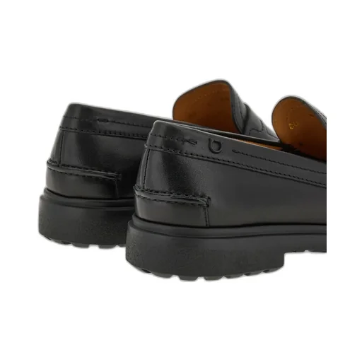 Round Toe Penny Loafers