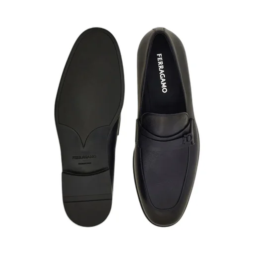 Loafer With Gancini Ornament
