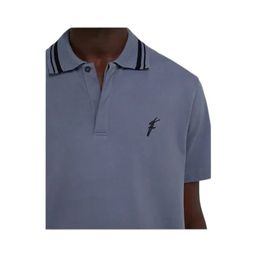 Polo Shirt With Embroidered F Detail