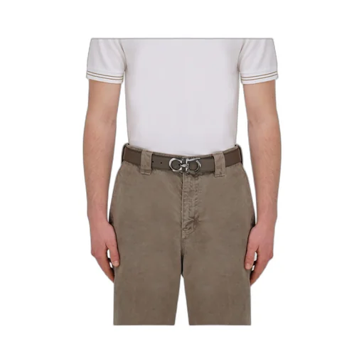 Reversible And Adjustable Gancini Belt