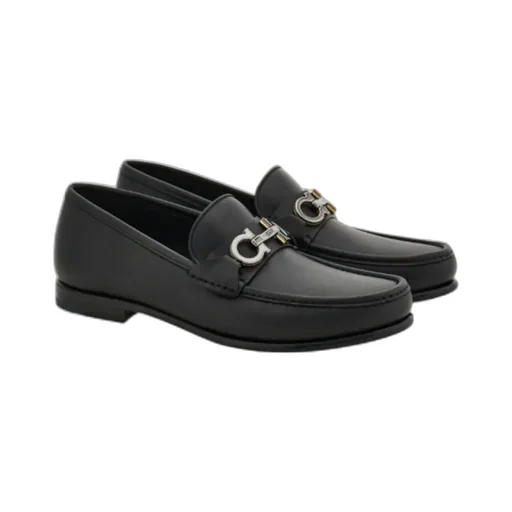 Gancini-Detail Loafers
