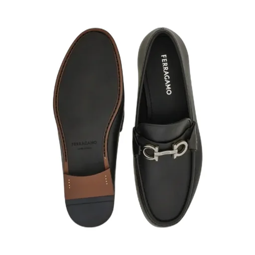Gancini-Detail Loafers