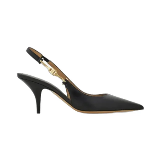 F Buckle Slingback Pump