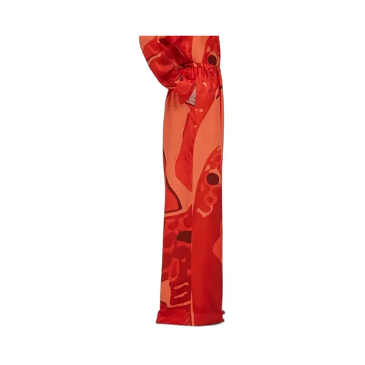 Silk Palazzo Trouser