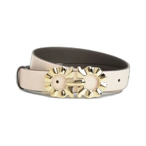 Gancini Shaped Reversible Belt